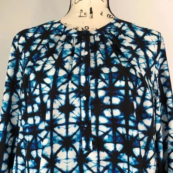 Tommy Hilfiger Tie Dye Printed Blouse - Picture 1 of 7